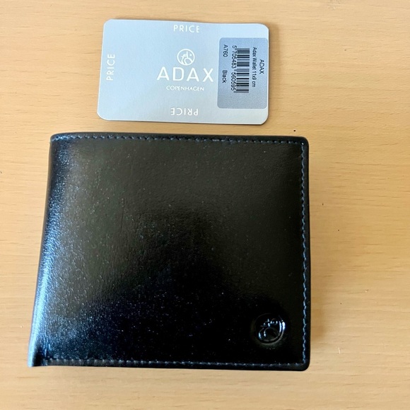 ADAX Mens Bifold Leather Wallet - Picture 2 of 4